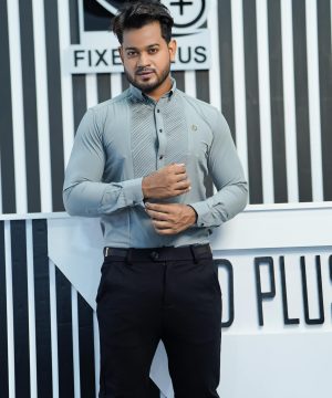 Tuxedo Shirt - Ash(TS-1)