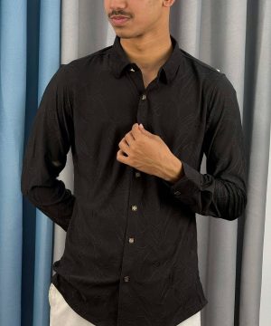 Alternative view of Chinese High Spandex Casual Shirt (CHSCS-24)