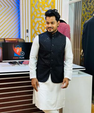 Party wear Sequence"Koty" (Black 2) (PSK-5)