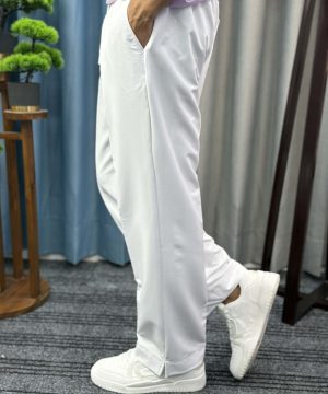 Alternative view of Low Cut Baggy – White  (LCB-106)